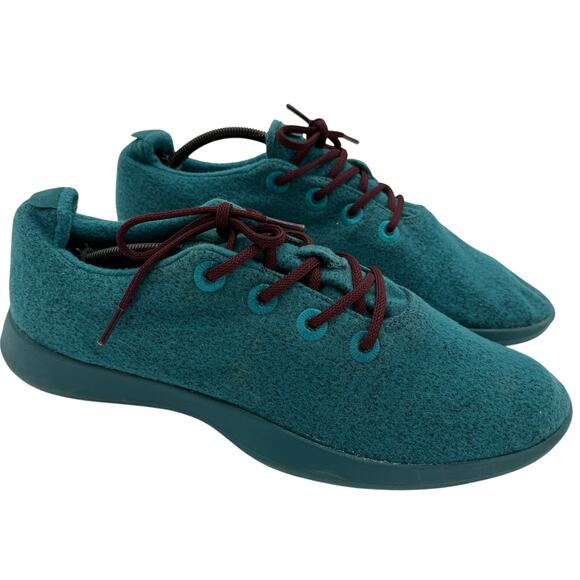 Allbirds 0518 NV1 Merino Wool Athletic Shoes Sneakers Teal Active Men's 14 - Picture 1 of 6